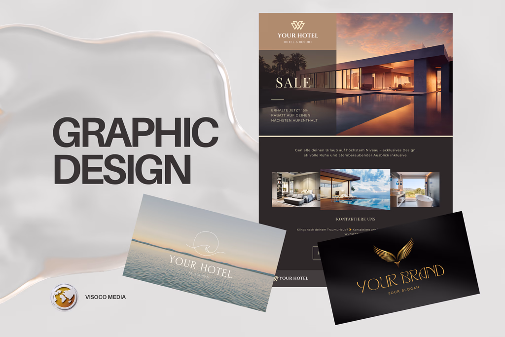 Branding und Grafikdesign für ein Hotel